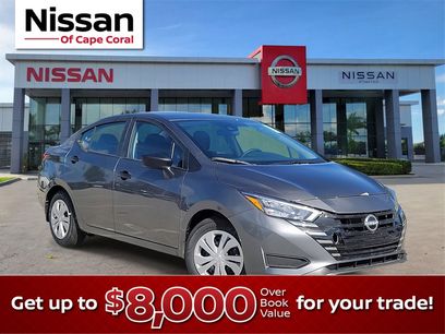 New 2025 Nissan Versa S w/ Trunk Package