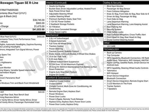 Used 2026 Volkswagen Tiguan SE R-Line AWD/4WD image 7