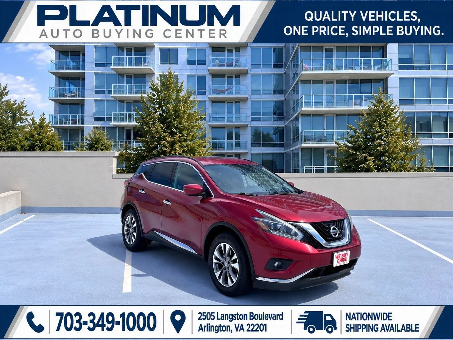 Used 2018 Nissan Murano SV AWD/4WD image 1
