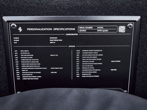 Used 2024 Ferrari SF90 Spider image 22