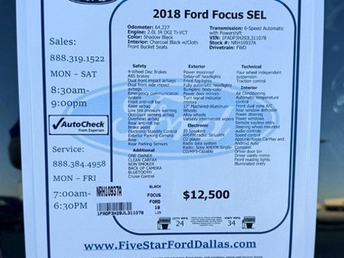 Used 2017 Ford Escape S image 16