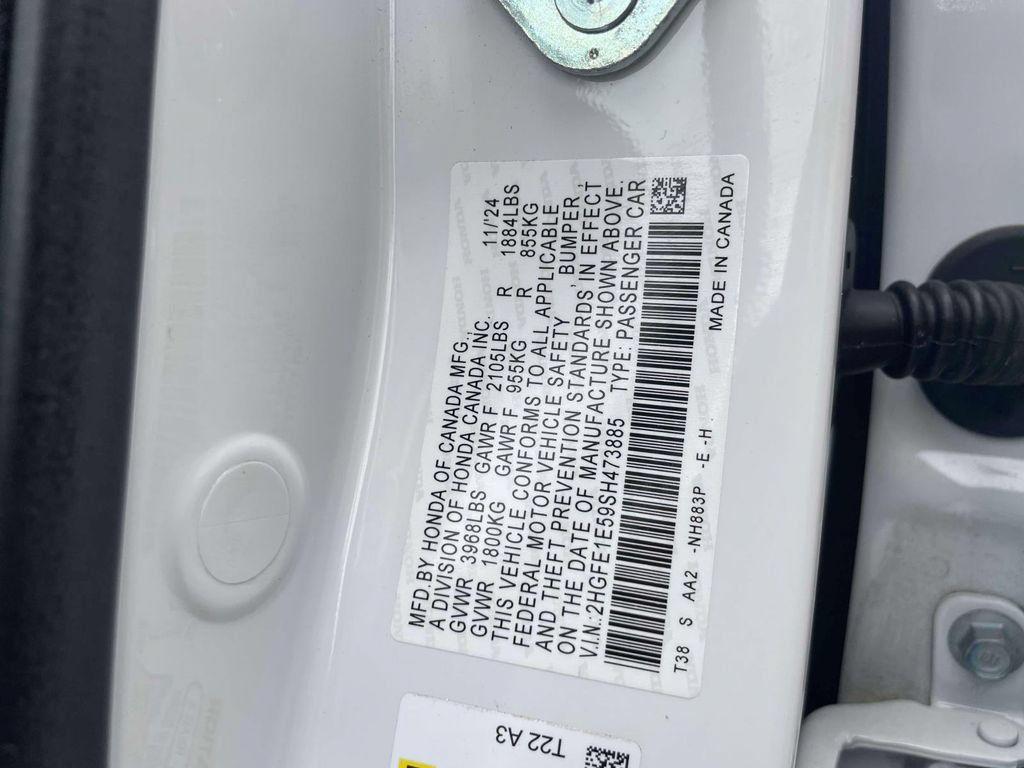 Certified 2025 Honda Civic Si image 19