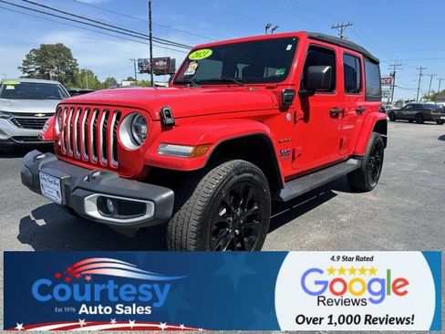 Used 2021 Jeep Wrangler Unlimited Sahara w/ Cold Weather Group image 3