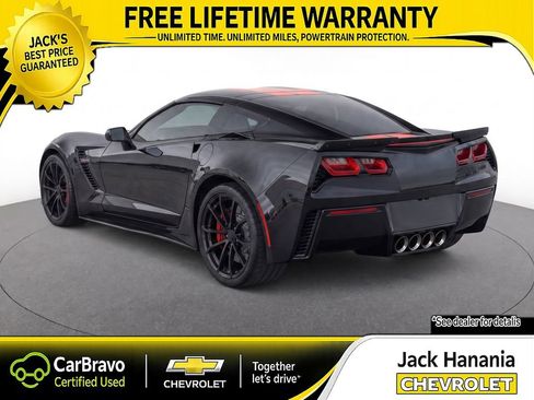 Used 2017 Chevrolet Corvette Z06 w/ Chrome Badge Package RWD image 3