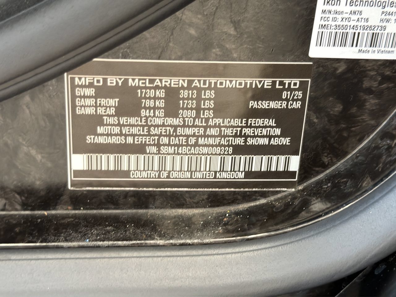 Used 2025 McLaren 750S Spider RWD image 33
