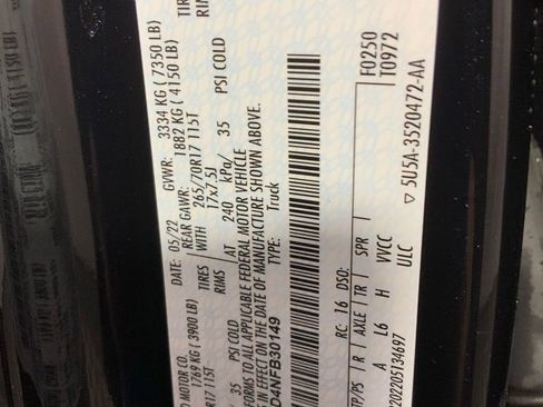 Used 2022 Ford F150 XL w/ Equipment Group 101A High image 37