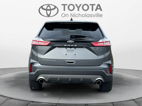 Used 2021 Ford Edge Titanium w/ Cargo Accessory Package FWD image 4