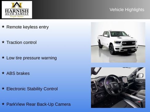 Used 2022 RAM 1500 Sport w/ Rebel Level 2 Equipment Group AWD/4WD image 10