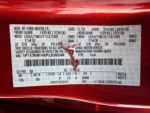 Used 2023 Ford Ranger Lariat w/ Tremor Off-Road Package image 29