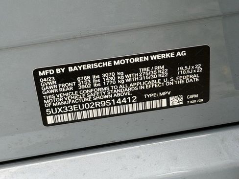 Certified 2024 BMW X5 M60i w/ Parking Assistance Package AWD/4WD image 41