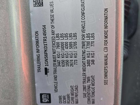 Used 2026 Chevrolet Tahoe Z71 AWD/4WD image 16