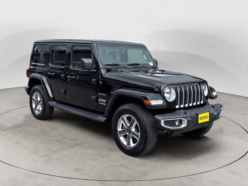 Used 2021 Jeep Wrangler Unlimited Sahara w/ Uconnect 4C Nav & Sound Group AWD/4WD image 7