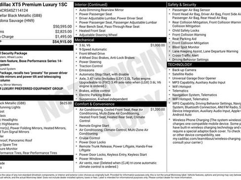 Certified 2025 Cadillac XT5 Premium Luxury FWD image 4