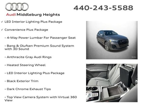 Certified 2026 Audi Q7 3.0T Premium w/ Convenience Plus Package AWD/4WD image 6