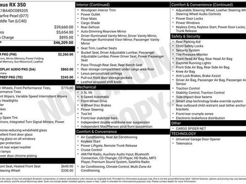Used 2013 Lexus RX 350 FWD w/ Premium Pkg image 4