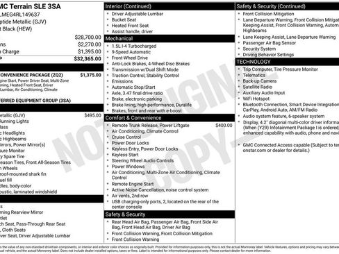 Certified 2024 GMC Terrain SLE w/ Driver Convenience Package FWD image 4