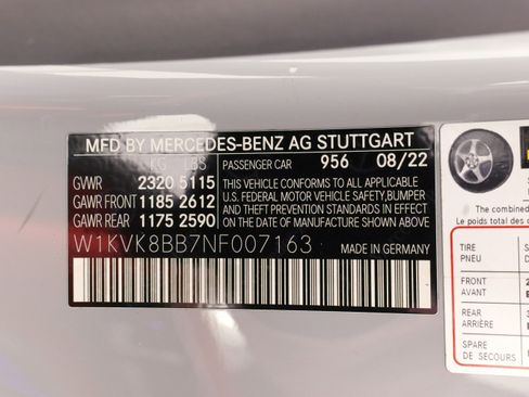 Used 2022 Mercedes-Benz SL 63 AMG 4MATIC image 63