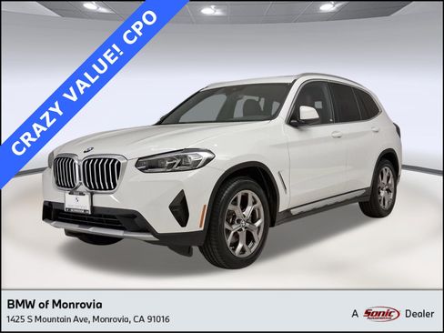 Certified 2023 BMW X3 xDrive30i w/ Convenience Package w/ZPA AWD/4WD image 1
