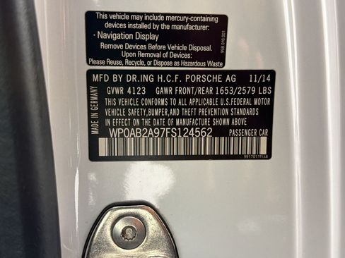 Certified 2015 Porsche 911 Carrera S image 27