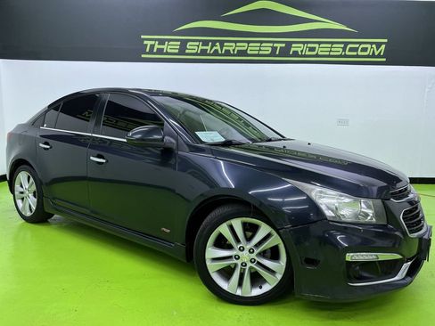 Used 2015 Chevrolet Cruze LTZ w/ Sun, Sound and Sport Package FWD image 1
