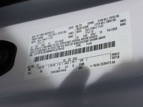 Used 2022 Ford F150 XL w/ Equipment Group 101A High image 30