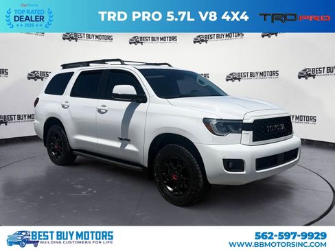 Used 2020 Toyota Sequoia TRD Pro w/ Carpet Mat Package (TMS) AWD/4WD image 1