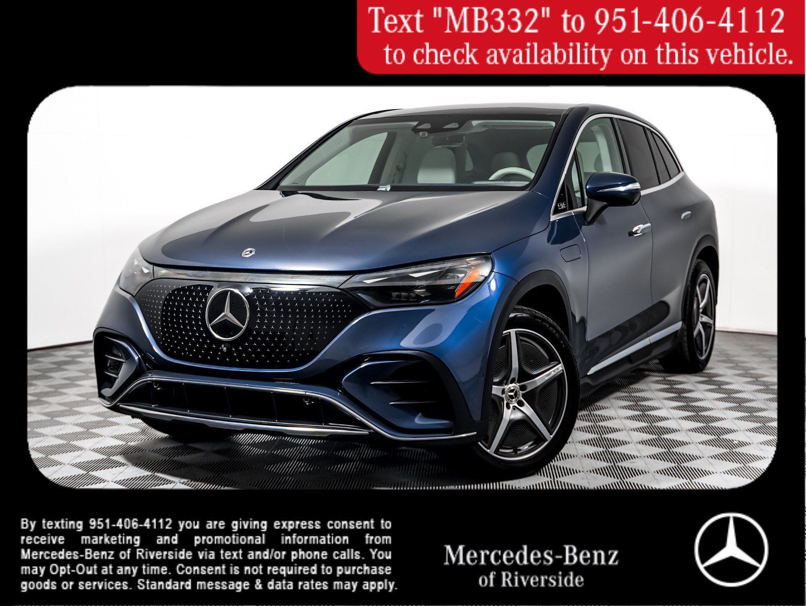 Certified 2023 Mercedes-Benz EQE 350+ SUV image 1