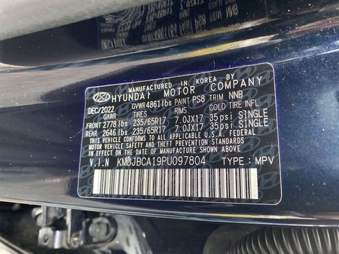 Certified 2023 Hyundai Tucson Blue w/ Cargo Package image 25