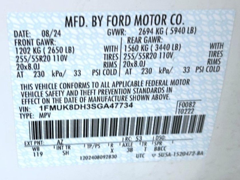 Used 2025 Ford Explorer Active w/ Active Comfort Package AWD/4WD image 28