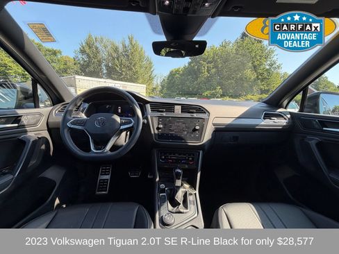 Used 2023 Volkswagen Tiguan SE R-Line AWD/4WD image 13