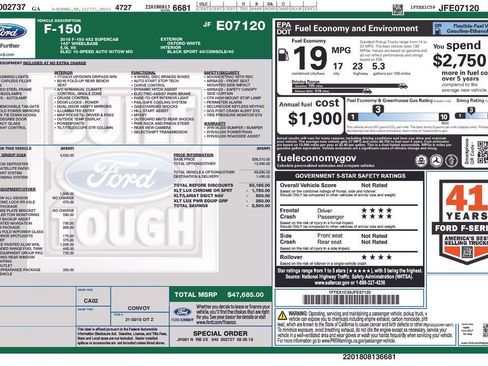 Used 2018 Ford F150 XLT w/ Equipment Group 302A Luxury image 7