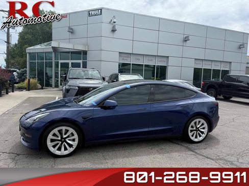 Used 2022 Tesla Model 3 Long Range AWD/4WD image 1