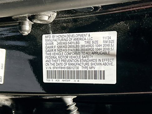 Used 2025 Honda Passport EX-L image 33