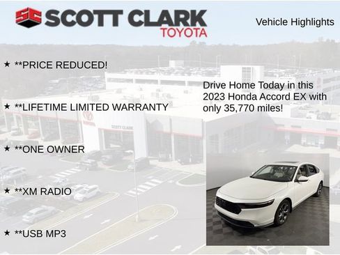 Used 2023 Honda Accord EX image 12