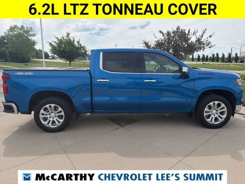 Used 2024 Chevrolet Silverado 1500 LTZ w/ LPO, Dark Essentials Package AWD/4WD image 18