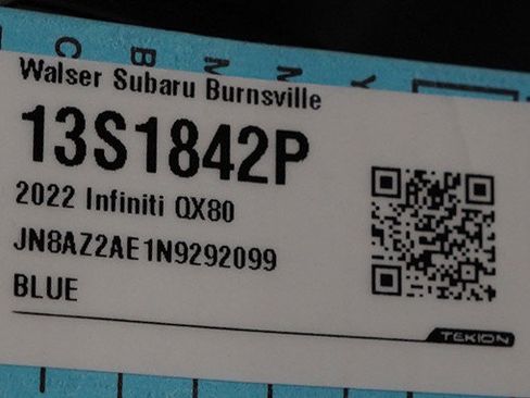 Used 2022 INFINITI QX80 Luxe image 36