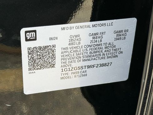 Certified 2024 Chevrolet Malibu RS w/ LPO, Floor Liner Package image 12