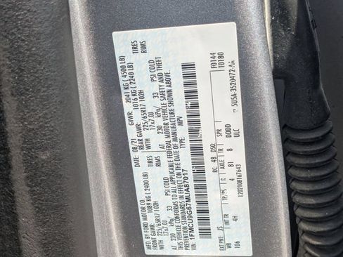 Used 2021 Ford Escape SE w/ Convenience Package AWD/4WD image 36