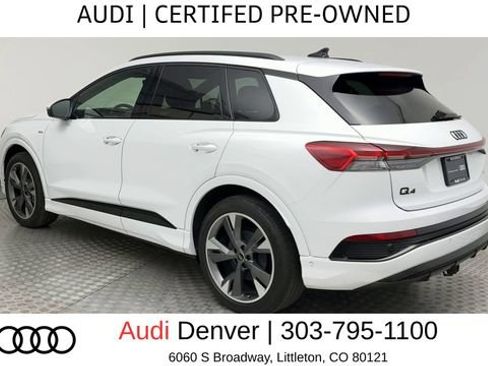 Used 2024 Audi Q4 e-tron Prestige w/ Black Optic Package AWD/4WD image 4