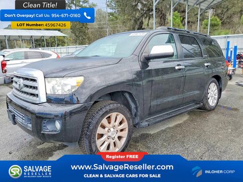 Used 2012 Toyota Sequoia Platinum image 1