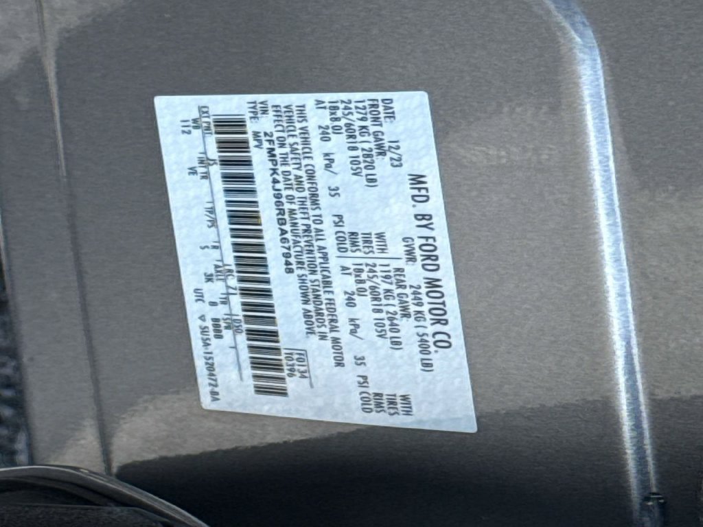 Used 2024 Ford Edge SEL AWD/4WD image 32