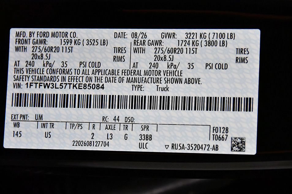 New 2026 Ford F150 XLT w/ Equipment Group 302A MID AWD/4WD image 15