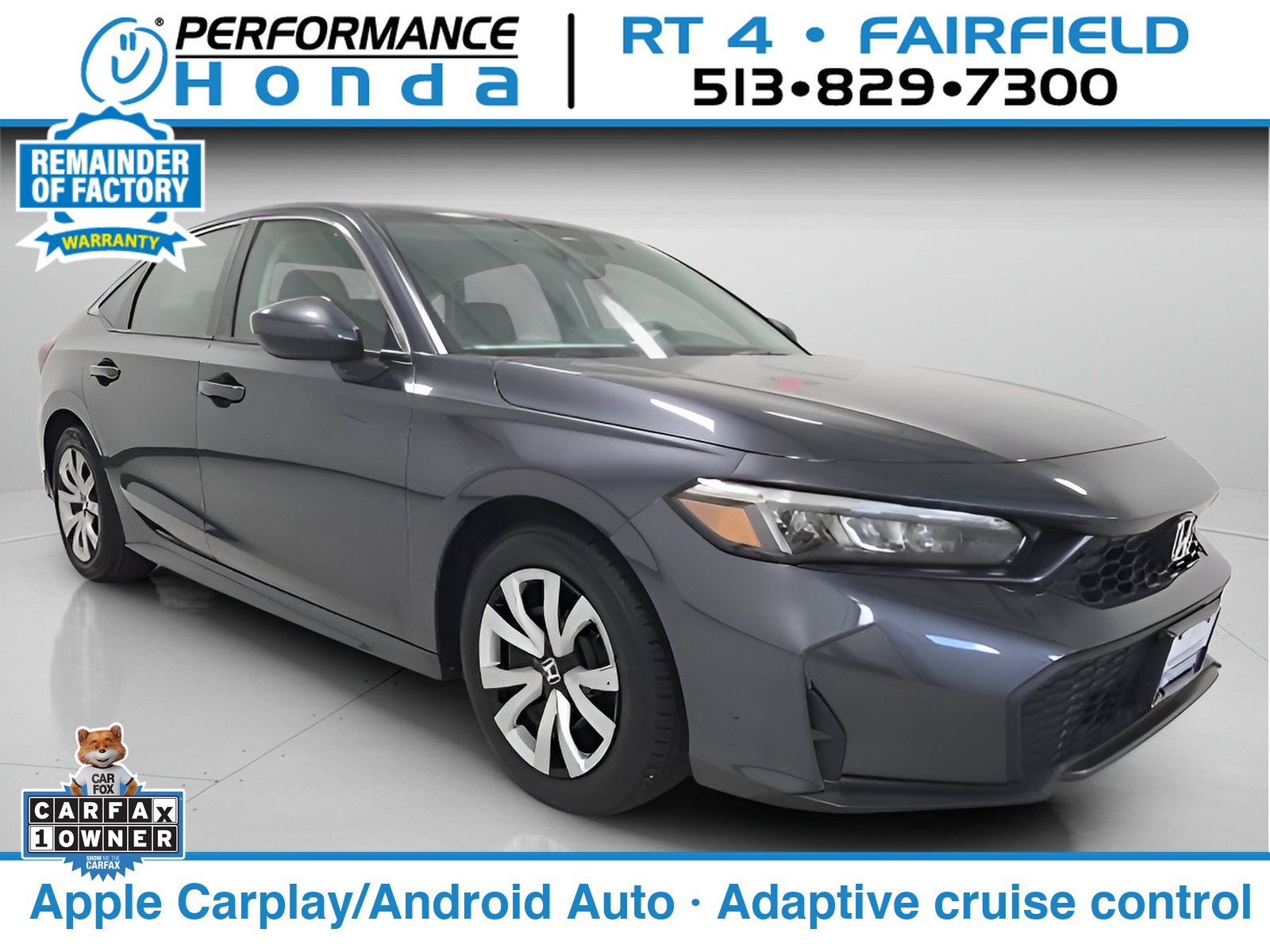 Used 2025 Honda Civic LX image 1
