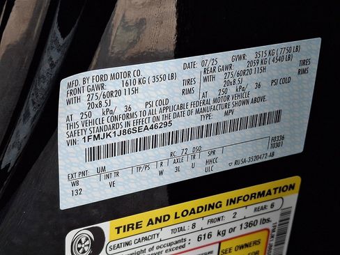 Certified 2025 Ford Expedition Max Active AWD/4WD image 31