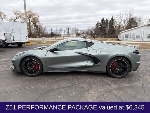 Used 2023 Chevrolet Corvette Stingray Preferred Cpe w/ Z51 Performance Package image 2