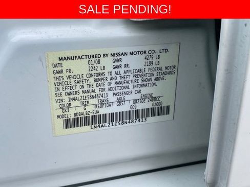 Used 2008 Nissan Altima 2.5 SL w/ SL Pkg image 25