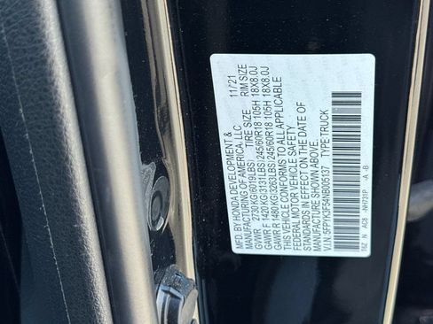 Used 2022 Honda Ridgeline RTL image 28
