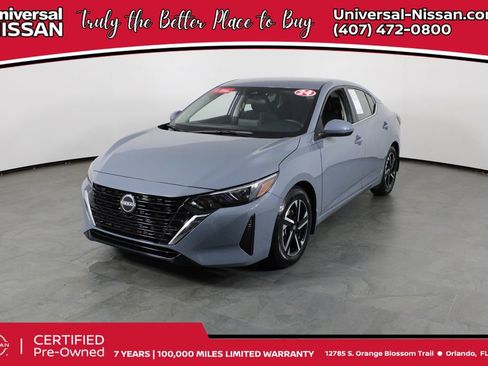 Certified 2024 Nissan Sentra SV w/ All-Weather Package FWD image 1