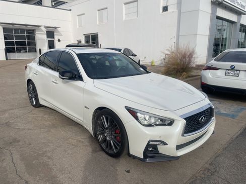 Used 2018 INFINITI Q50 Red Sport 400 w/ Sensory Package (Sport) image 4