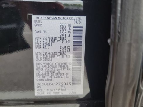 Used 2024 Nissan Pathfinder SV FWD image 24
